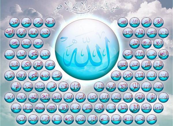 اسما خداوند